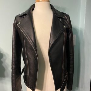 Leather jacket
